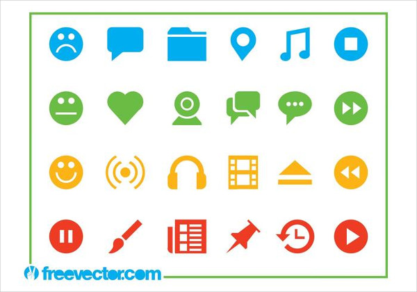 Technology and Websites Free Vector Icons