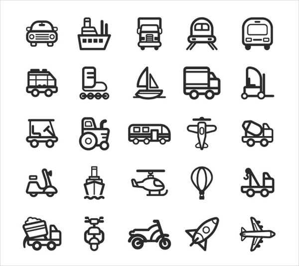 Transport Free Vector Icons