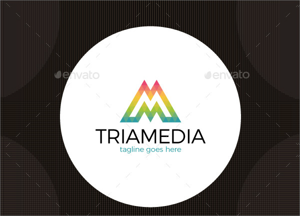 Triangle Media Logo Template