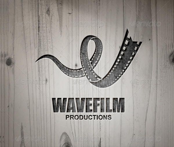 Wave Movie Logo Template