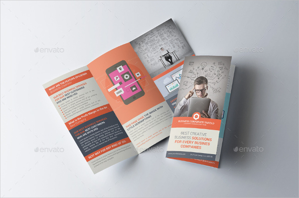 Website Design Agency Trifold Brochure