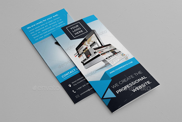 Website Design Trifold Brochure