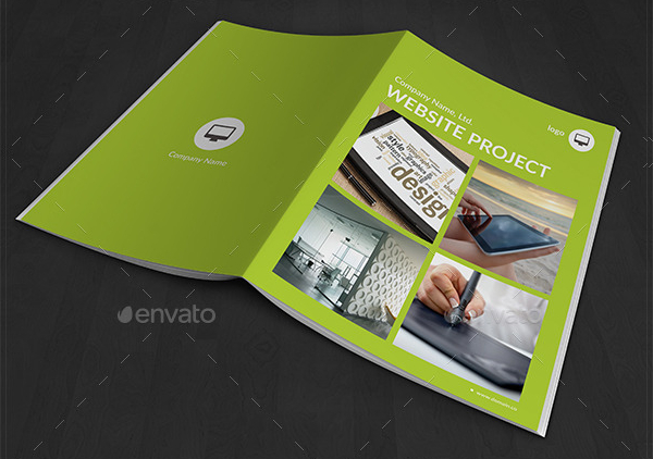 Website Portfolio Brochure Template