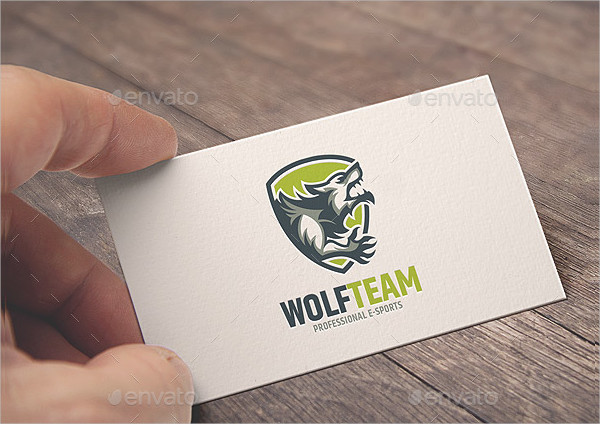 Wolf Teams Logo Template