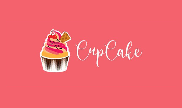 Abstract Cupcake Logo Template