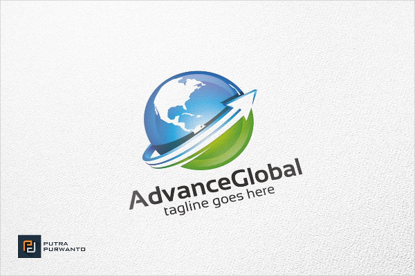 Advance Globe Logo Template
