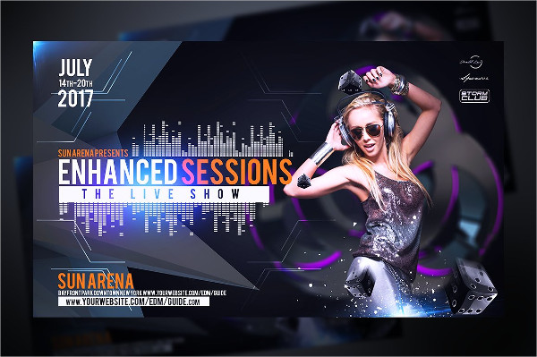Best Artistic Electro Flyer Templates