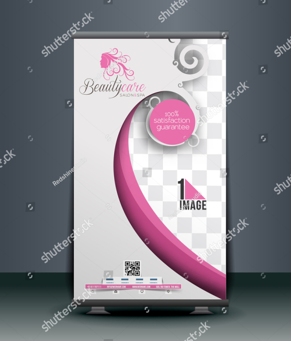 Beauty Care Roll Banner