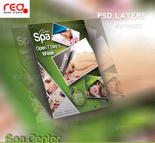 Beauty Salon Flyer Or Poster Template