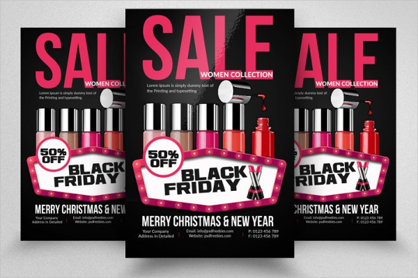 Black Friday Sale Party Flyer Template