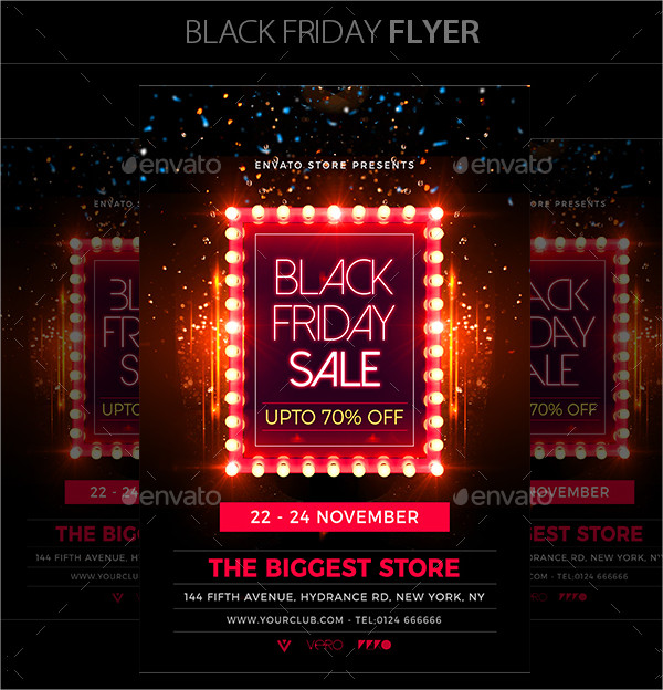 Black Friday Biggest Store Flyer Template