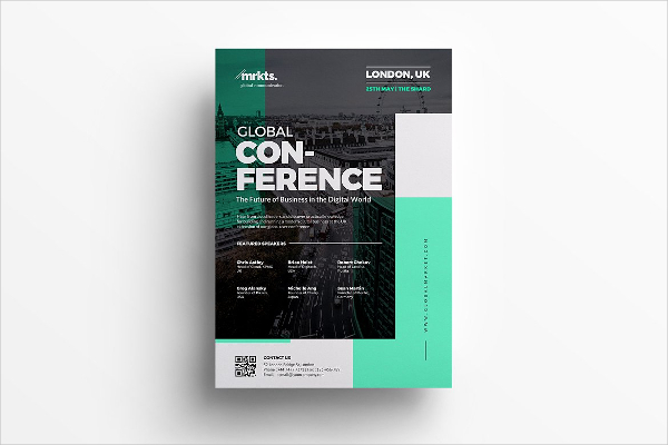 Business Global Conference Flyer Template