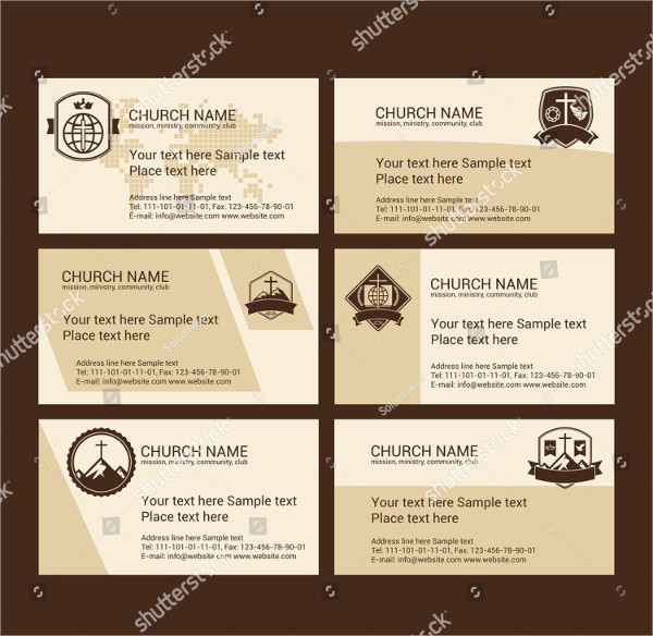 Big Church Business Card Collection