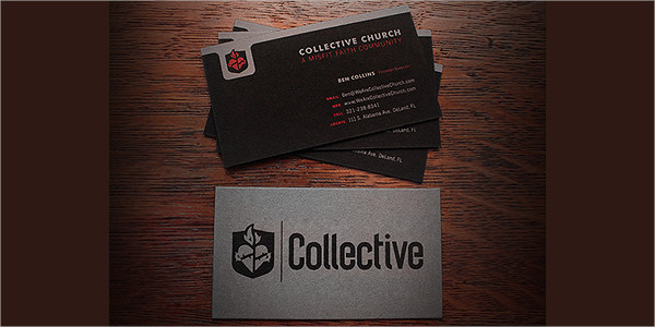 Collective Church Business Card Design