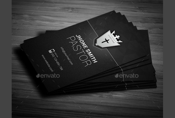 Creative Church Business Card Template