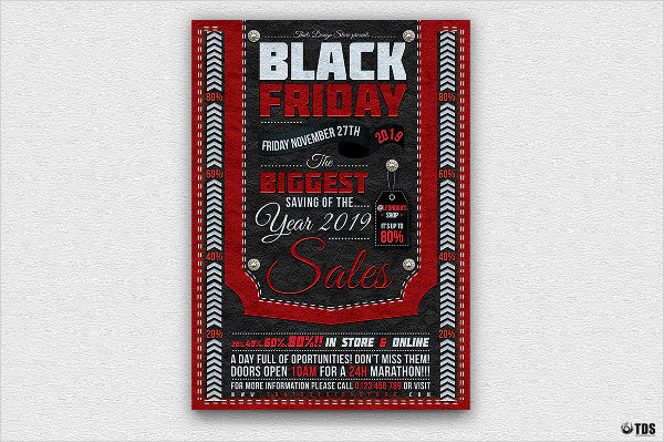Custom Black Friday Flyer Template