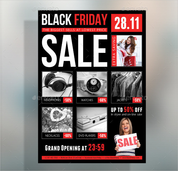 Best Black Friday Discount Sale Flyer Template