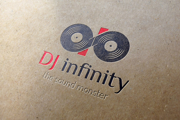 DJ Infinity Logo Template