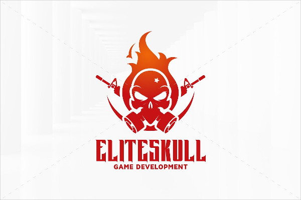 Elite Skull Logo Template