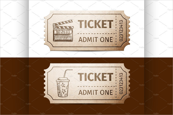 Entertainment Ticket Design Template