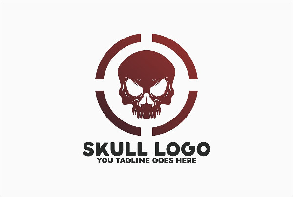 Gas Mask Skull Logo Template