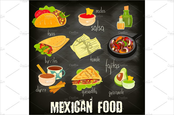Healthy Mexican Food Menu Templates