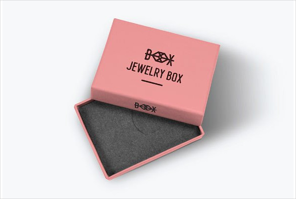 Jewelry Box Mock-Up Template