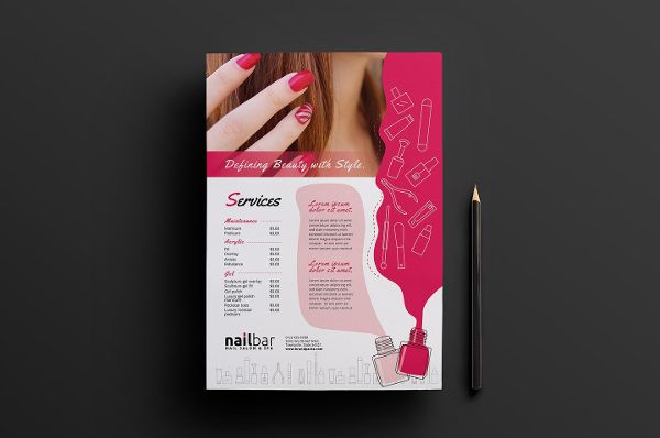 Nail Art Poster Poster Template and Ideas for Design | Fotor