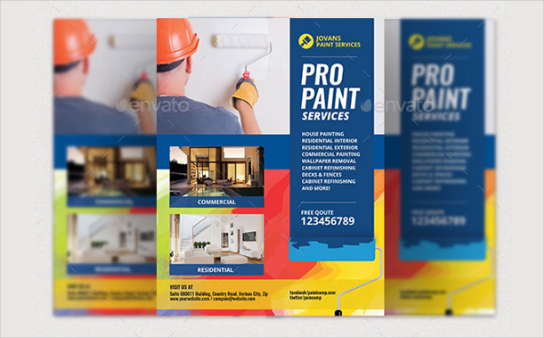 Paint Services Flyer Template