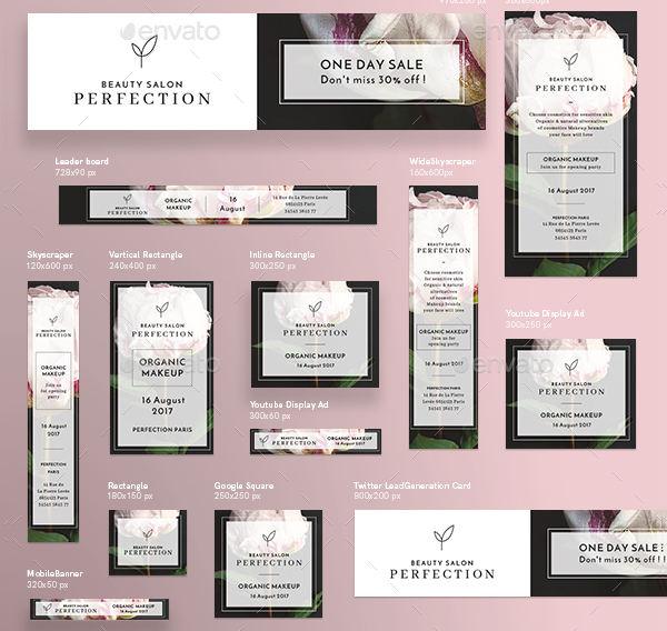 Perfect Salon Banners Pack