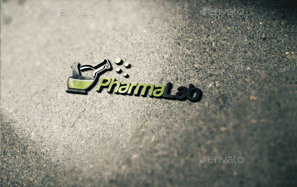 Pharmacy Lab Logo Template