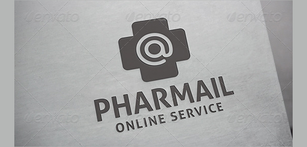 Pharmacy Mail Logo Template