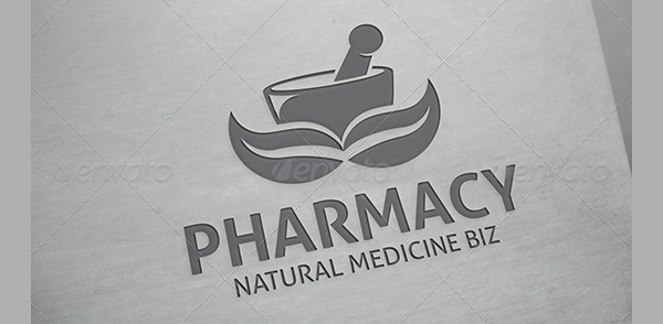 Pharmacy Nature Logo Template