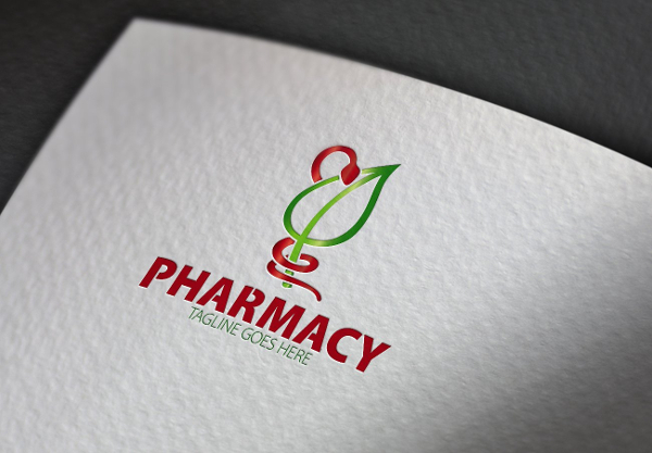 Pharmacy Vintage Logo Template
