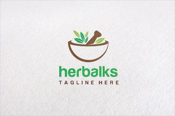 Premium Herbal Logo Template