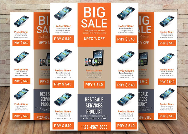 Product Promotion Big Sale Flyers Template