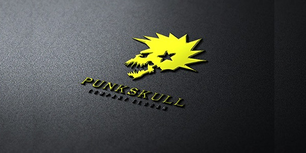 Punk Skull Logo Design