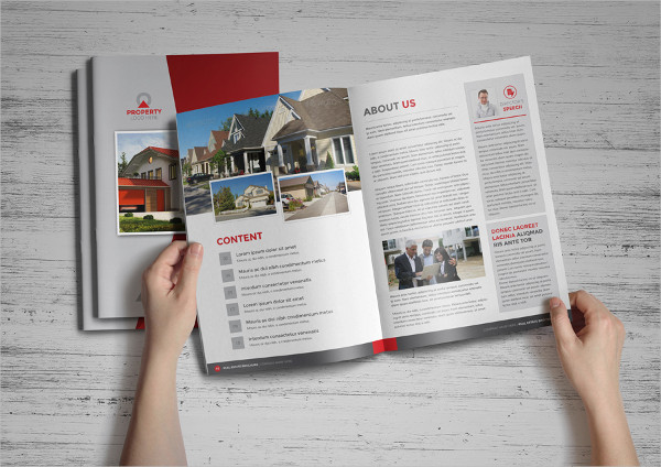 Real Estate Brochure Catalog Template