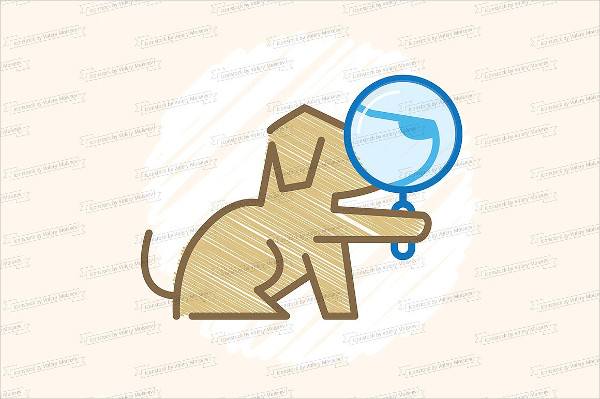 Search Metaphor Dog Icons