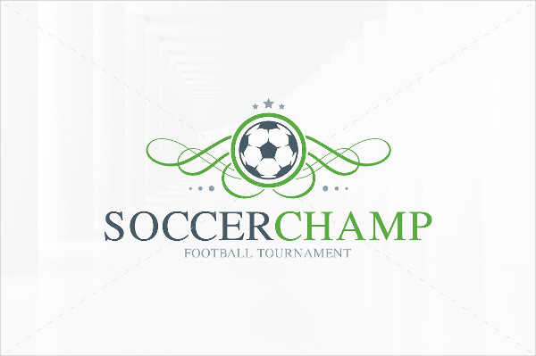 Soccer Champ Logo Template