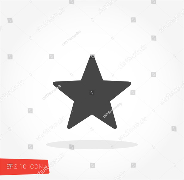 Star Isolated Flat Web Mobile Icon