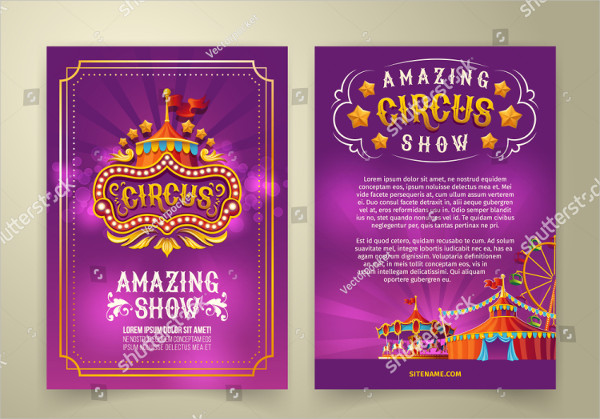 Amazing Circus Show Flyer Templates