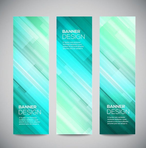Vertical Banner Design Template