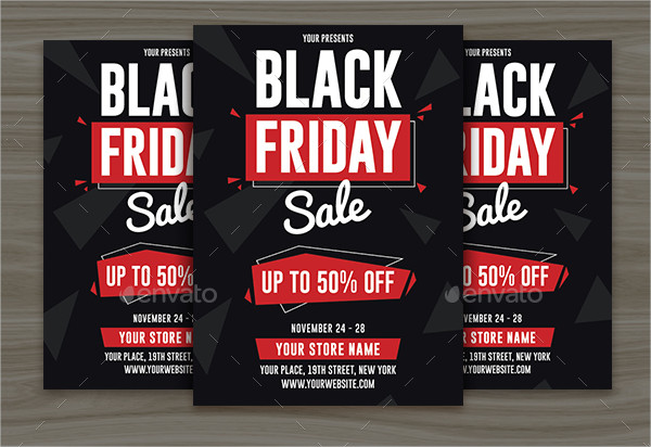 Print Ready Black Friday Sale Flyer Template