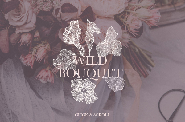 Wild Bouquet Wedding Illustrations