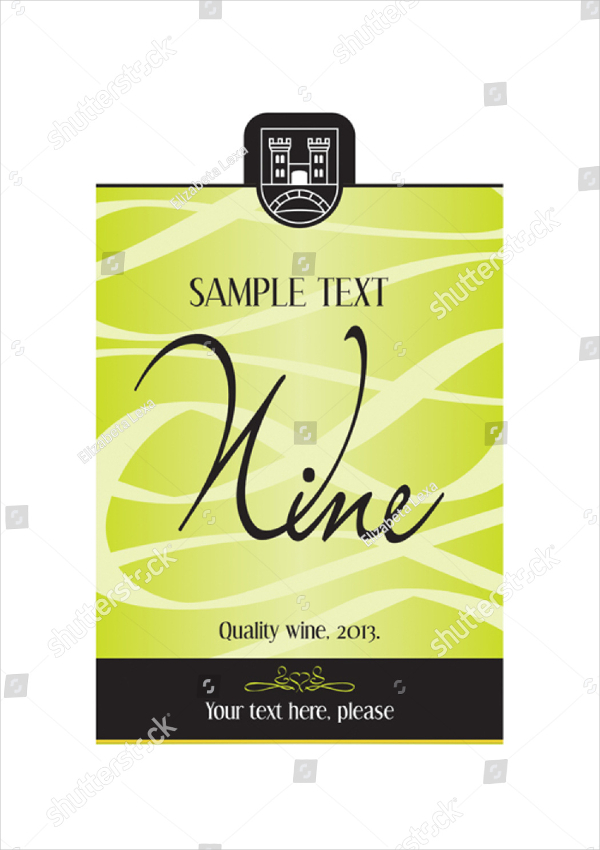 Wine Luxury Labels Design Templates