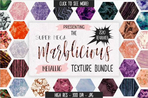 820 Metallic Marble Textures HUGE Bundle