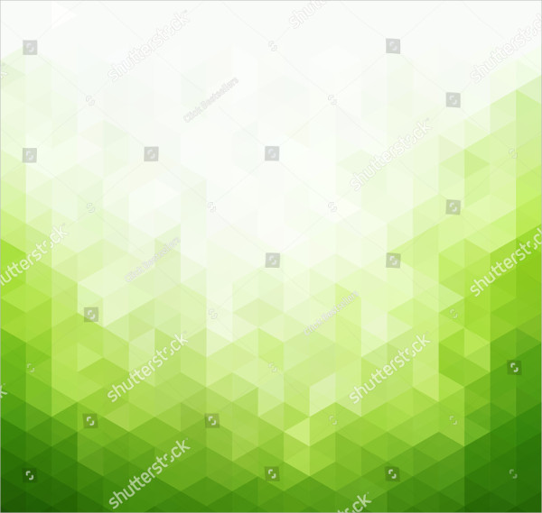 Abstract Green Light Template Background