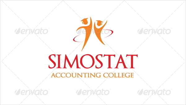 Accounting College Logo Template
