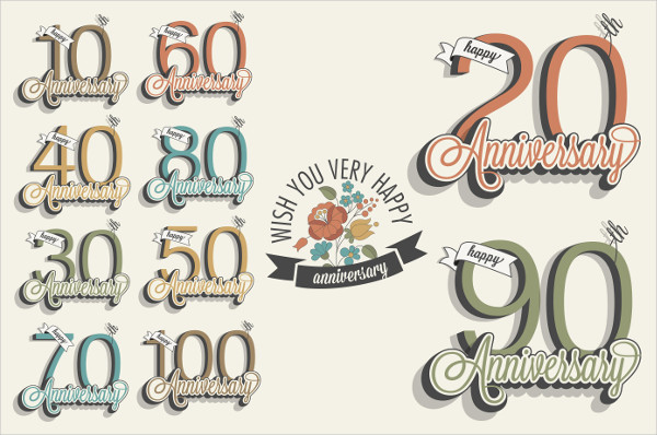 Anniversary Invitation Greeting Card Collections